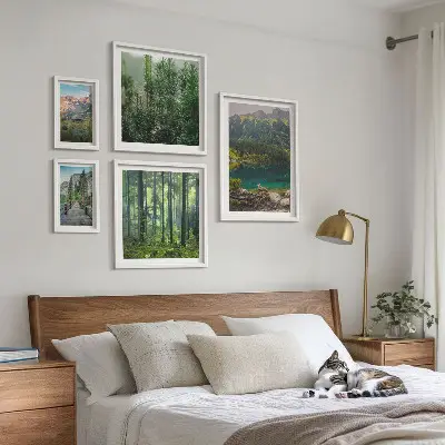 Gallery wall Berglandschappen en bossen