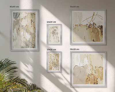 Gallery wall Abstracte minimalistische composities
