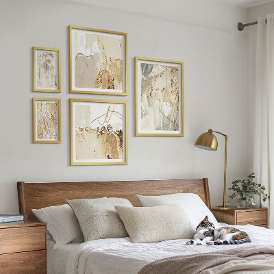 Gallery wall Abstracte minimalistische composities