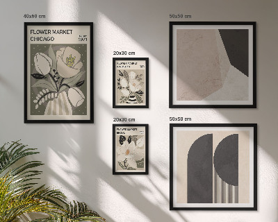 Gallery wall Stijlvolle bloemarrangementen
