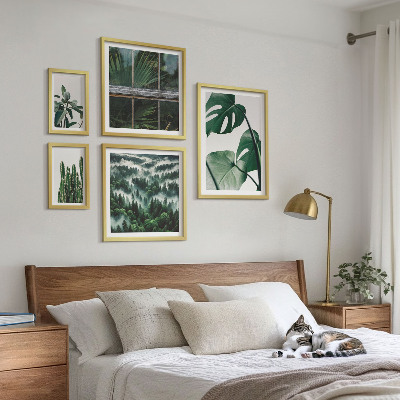 Wanddecoratie compositie Planteninspiratie uit de tropen