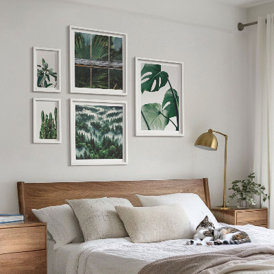 Wanddecoratie compositie Planteninspiratie uit de tropen