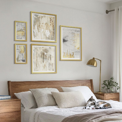 Gallery wall Stijlvolle abstracte patronen