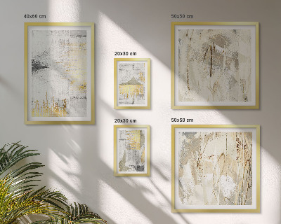Gallery wall Stijlvolle abstracte patronen