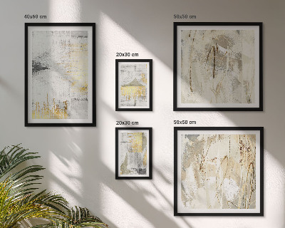 Gallery wall Stijlvolle abstracte patronen