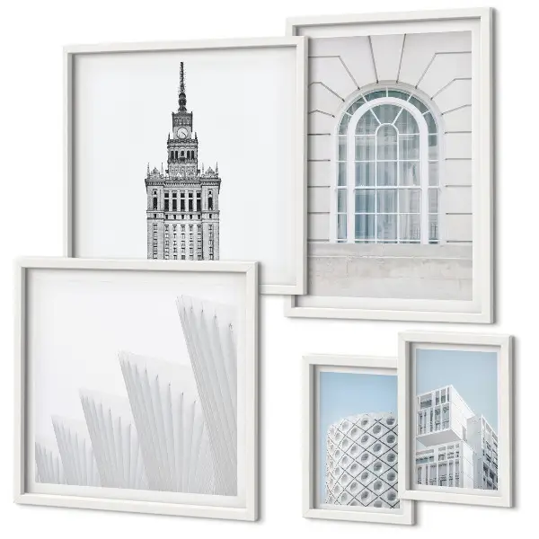 Gallery wall moderne architectuur minimalisme
