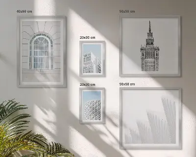 Gallery wall moderne architectuur minimalisme