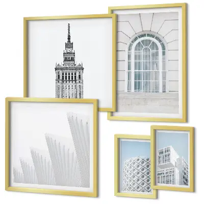 Gallery wall moderne architectuur minimalisme
