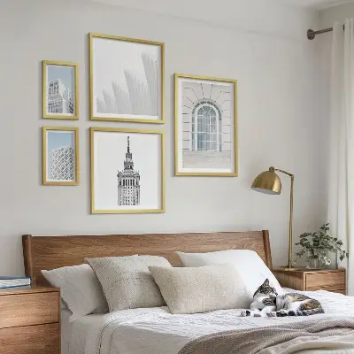 Gallery wall moderne architectuur minimalisme