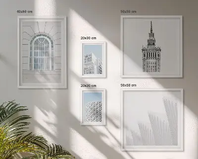 Gallery wall moderne architectuur minimalisme
