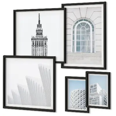 Gallery wall moderne architectuur minimalisme