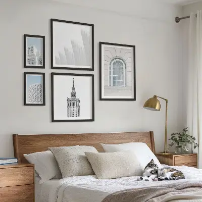 Gallery wall moderne architectuur minimalisme