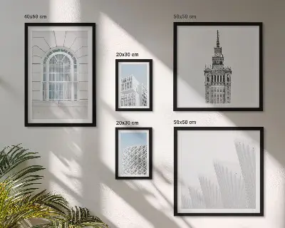 Gallery wall moderne architectuur minimalisme