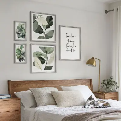 Gallery wall Moderne plantinspiraties