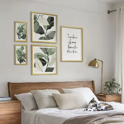 Gallery wall Moderne plantinspiraties