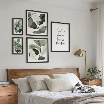 Gallery wall Moderne plantinspiraties