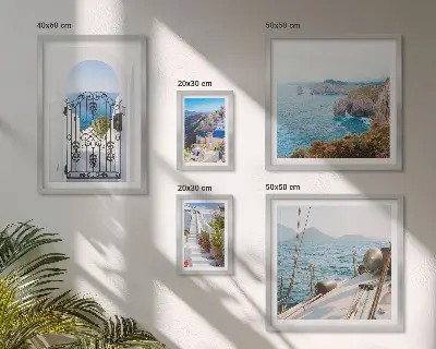 Galerijwand landschappen en zeearchitectuur van Griekenland