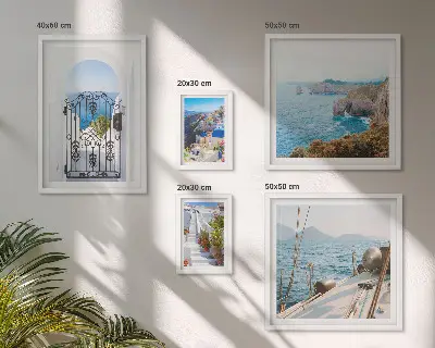Galerijwand landschappen en zeearchitectuur van Griekenland