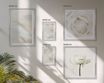 Gallery wall Bloeminspiraties wit