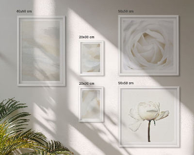 Gallery wall Bloeminspiraties wit