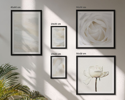 Gallery wall Bloeminspiraties wit