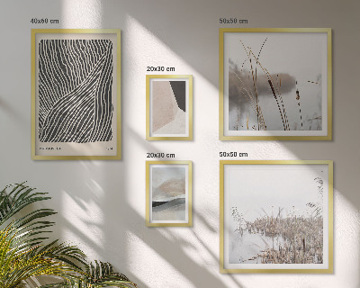 Gallery wall Minimalistische natuurkunst