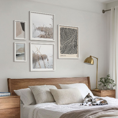 Gallery wall Minimalistische natuurkunst