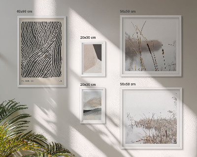 Gallery wall Minimalistische natuurkunst