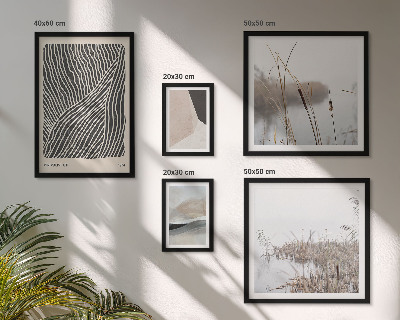 Gallery wall Minimalistische natuurkunst