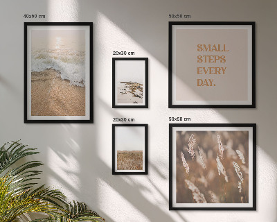 Gallery wall Citaten over het leven in kustlandschappen