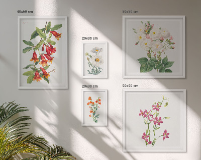 Gallery wall Bloemmotieven
