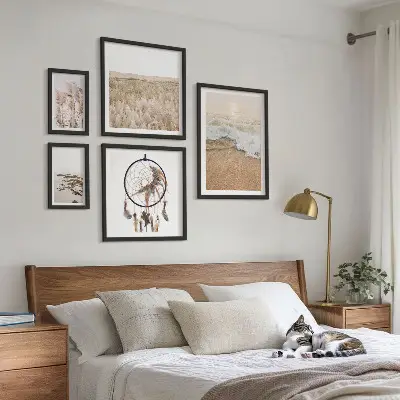 Wanddecoratie compositie Natuurlijke strandlandschappen