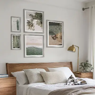 Gallery wall zomerplanten, water en ontspanning