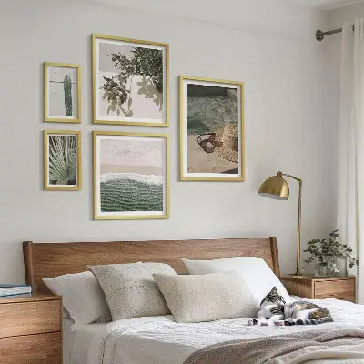 Gallery wall zomerplanten, water en ontspanning