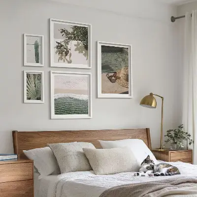 Gallery wall zomerplanten, water en ontspanning