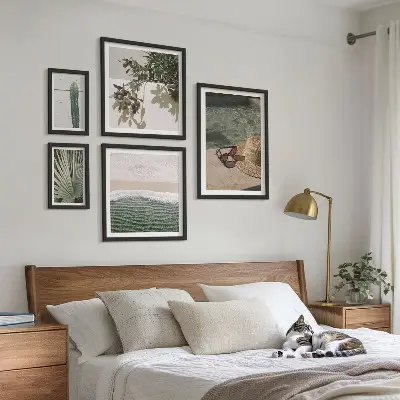 Gallery wall zomerplanten, water en ontspanning