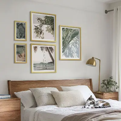 Gallery wall Tropische, rustgevende planten