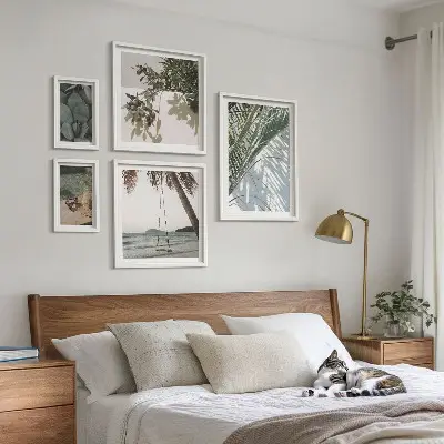 Gallery wall Tropische, rustgevende planten