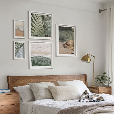 Gallery wall Stijlvolle vakantiethema's met water als thema