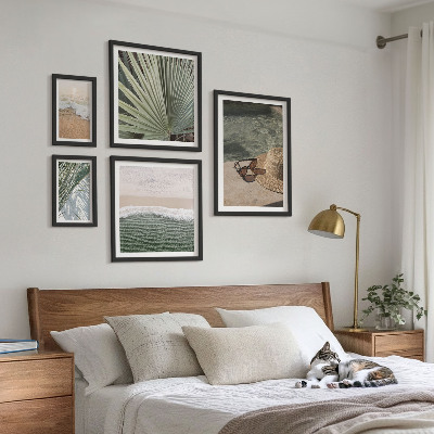 Gallery wall Stijlvolle vakantiethema's met water als thema