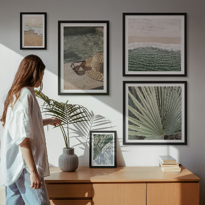 Gallery wall Stijlvolle vakantiethema's met water als thema
