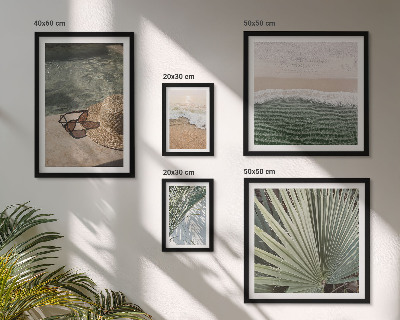 Gallery wall Stijlvolle vakantiethema's met water als thema