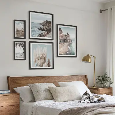 Gallery wall Stijlvol uitzicht op zee