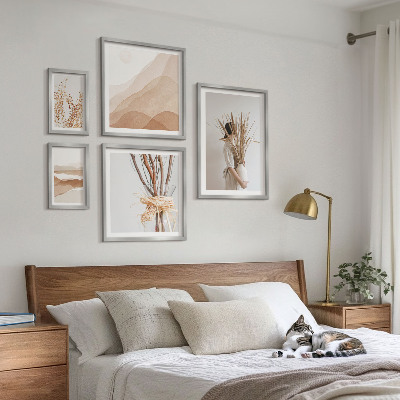 Gallery wall Stijlvolle boho plantenlandschappen