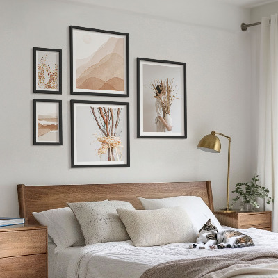 Gallery wall Stijlvolle boho plantenlandschappen