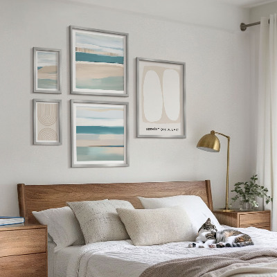 Wanddecoratie compositie Abstracte natuurcomposities