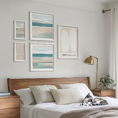 Wanddecoratie compositie Abstracte natuurcomposities
