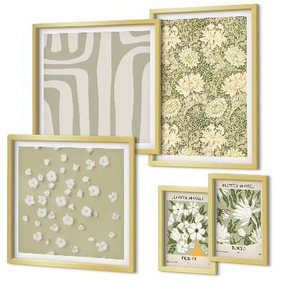 Gallery wall Geef je boho-stijl een boost met bloemen.