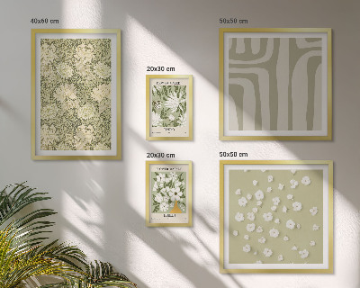 Gallery wall Geef je boho-stijl een boost met bloemen.