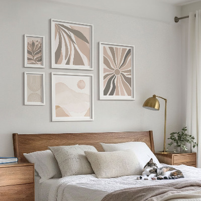Wanddecoratie compositie Stijlvolle natuurcomposities